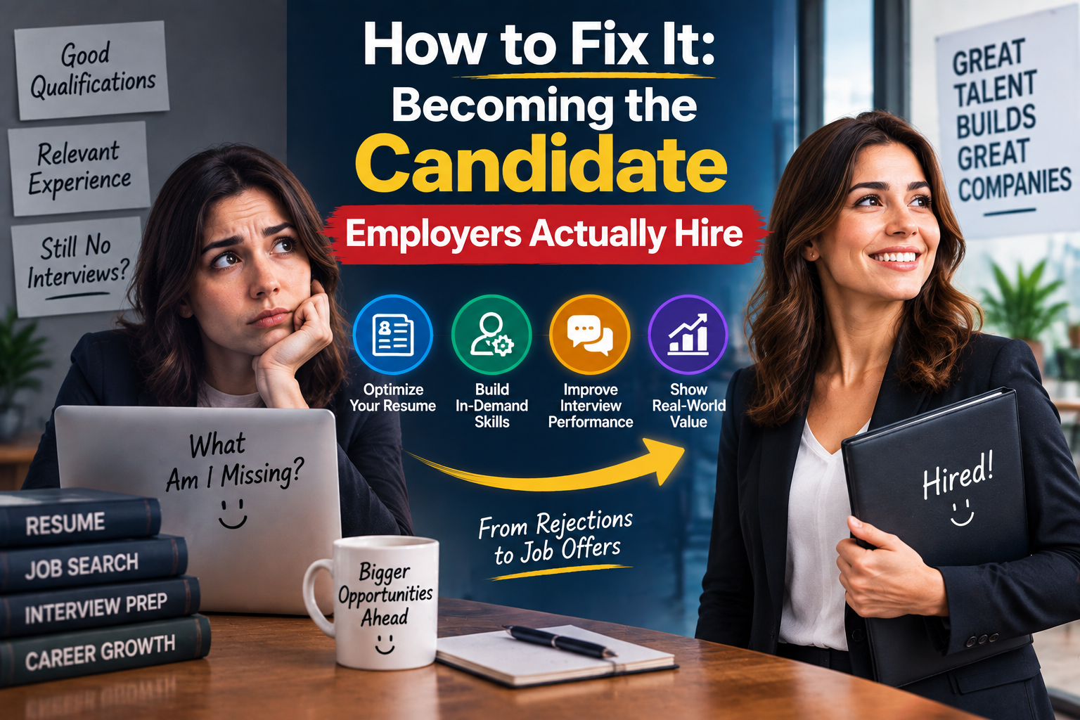 not getting hired