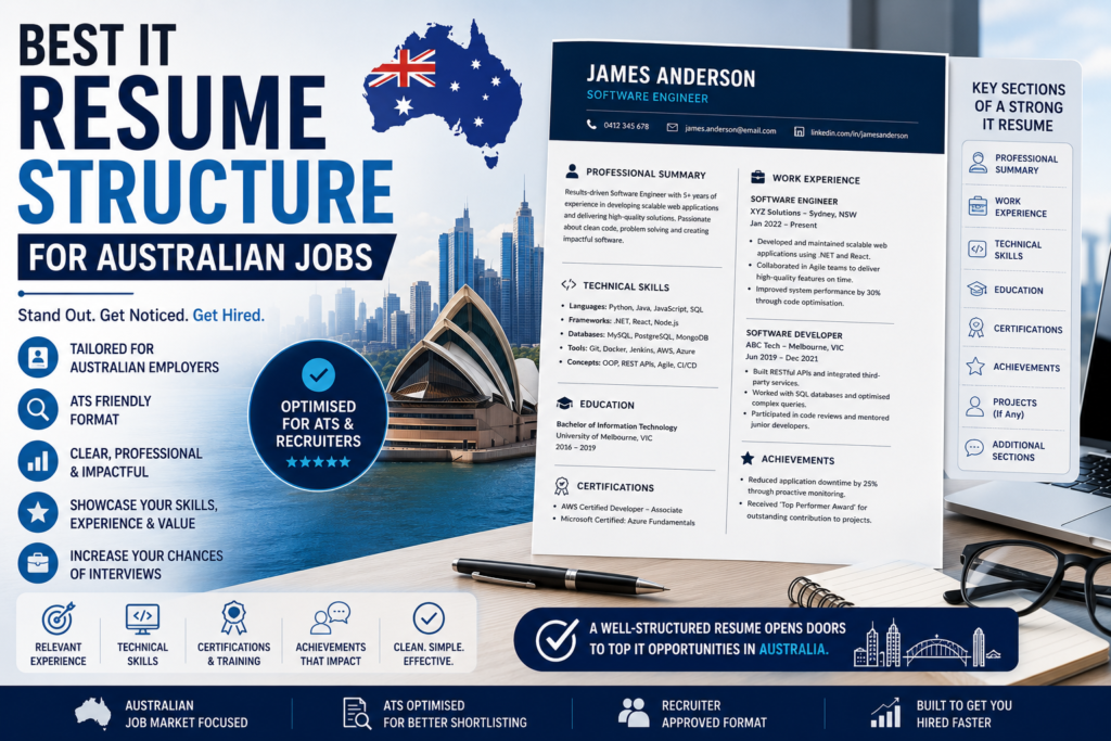 Best IT Resume Structure for Australian Jobs