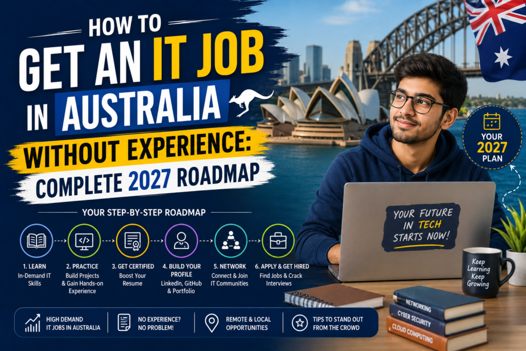 How to Get an IT Job in Australia Without Experience: Complete 2027 Roadmap