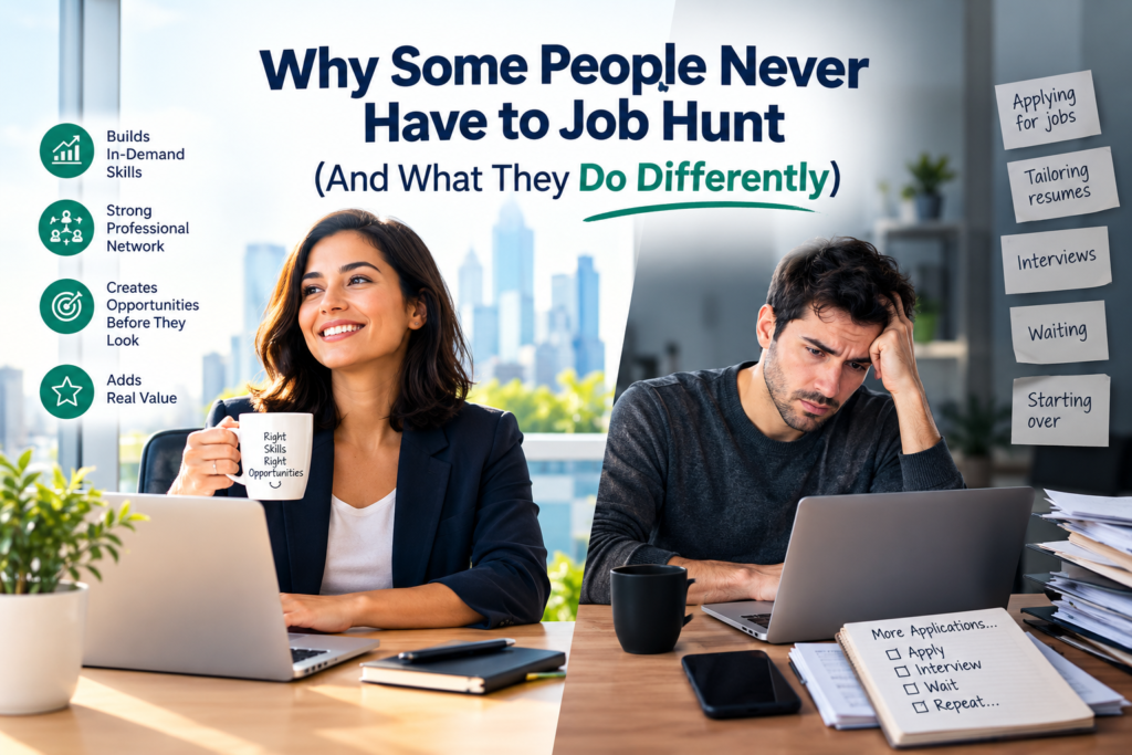 Why Some People Never Have to Job Hunt (And What They Do Differently)