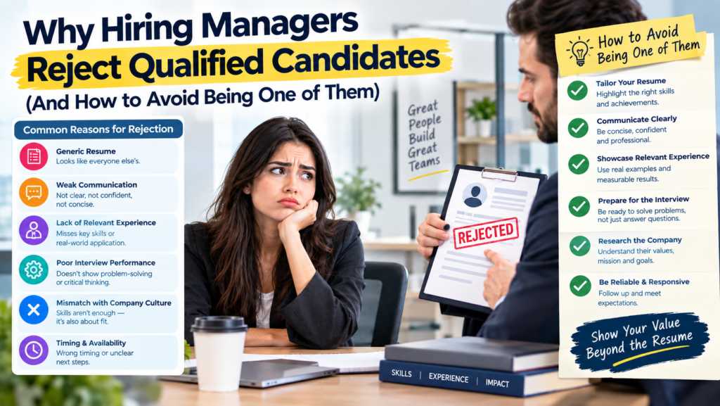 why hiring managers reject qualified candidates